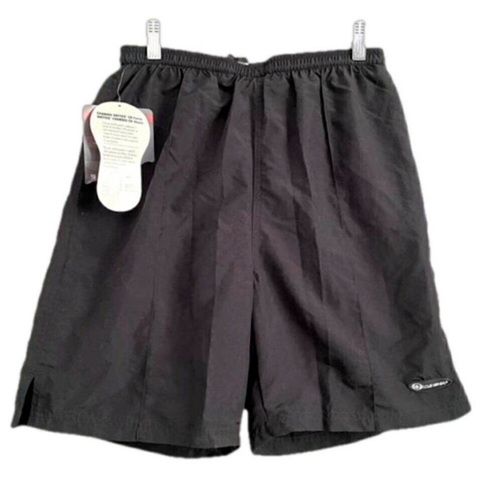 Louis Garneau Black Nylon Chamois Padded Baggy Cycling Shorts - M